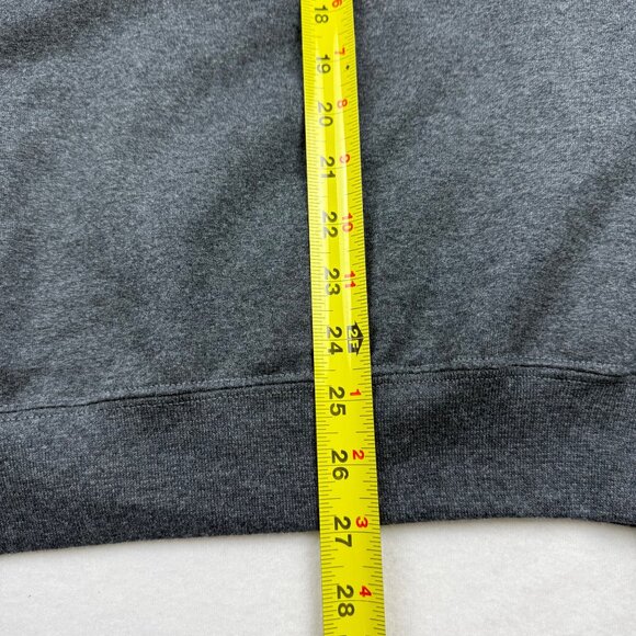 Athletic Works Men's Fleece Dark Gray Sweatshirt M (38-40) Moisture Wicking NWT - Picture 9 of 10